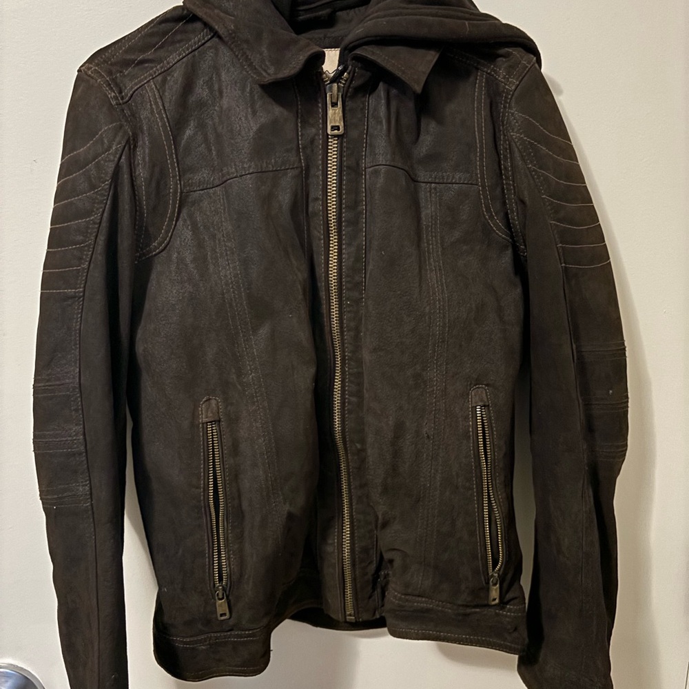 Brown Genuine Leather Jacket